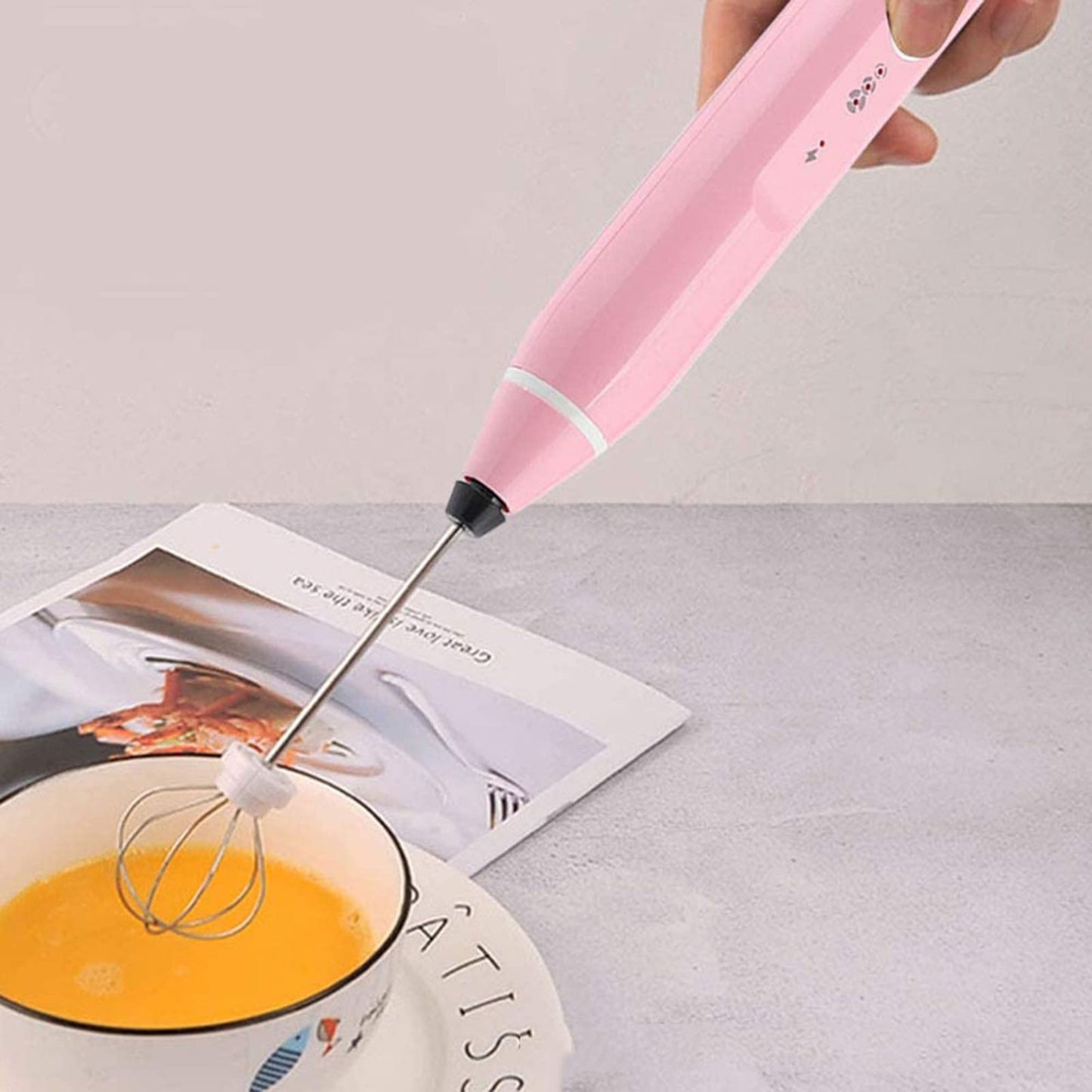 2-in-1 Electric Milk Frother