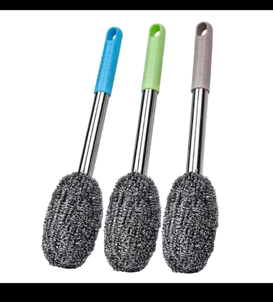 New Portable Steel Wool Cleaning Brush