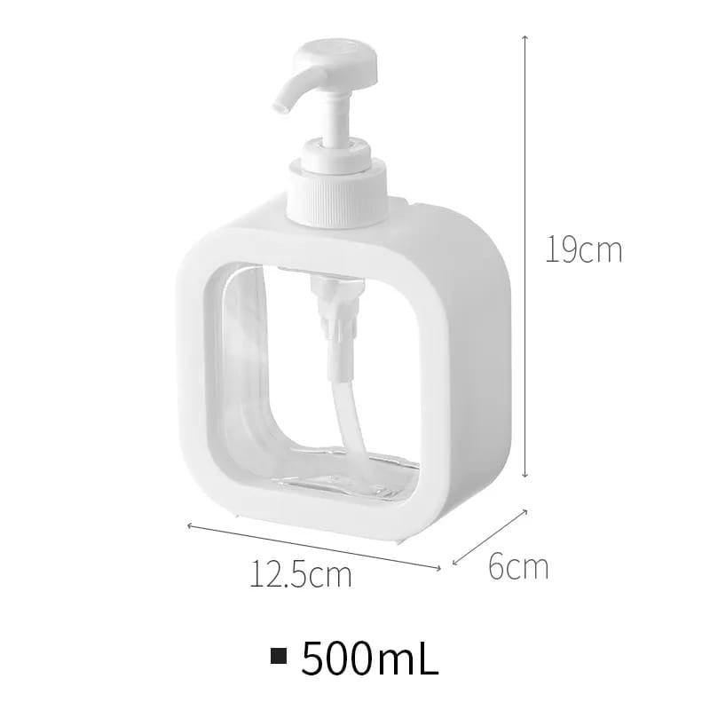 500ml Refillable Bathroom Soap & Lotion Dispenser