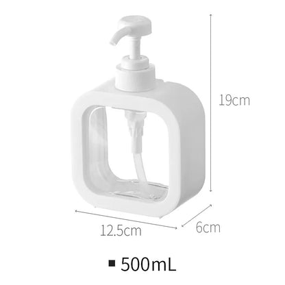 500ml Refillable Bathroom Soap & Lotion Dispenser