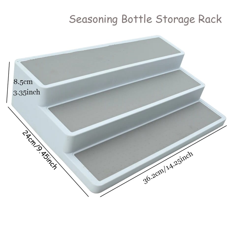 3-Tier Non-Slip Multi-Purpose Spice Rack