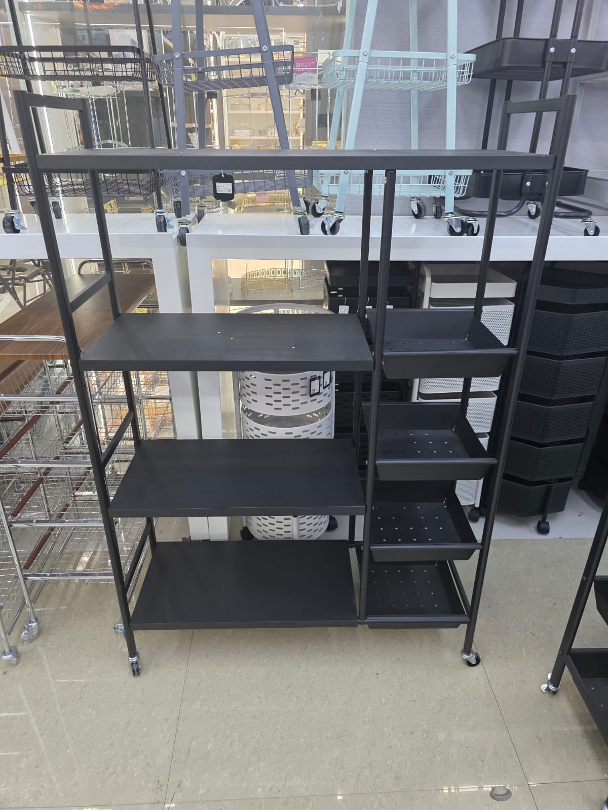 Multifunctional Strong Metallic Kitchen Rack
