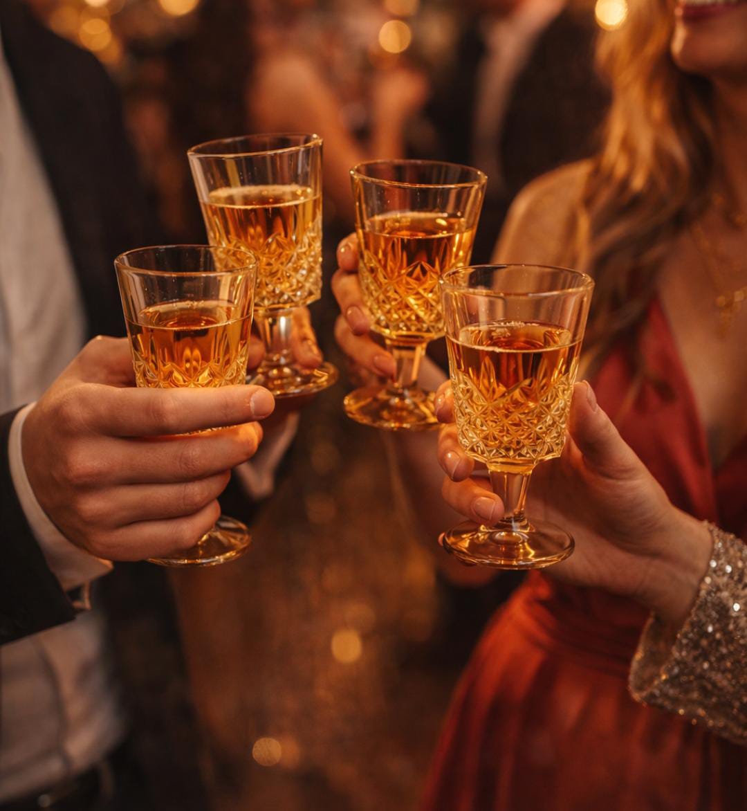 5 in 1 SALADAYS Whiskey Decanter & Glasses Set