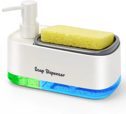 2-in-1 Hand & Dish Liquid Soap Dispenser Set