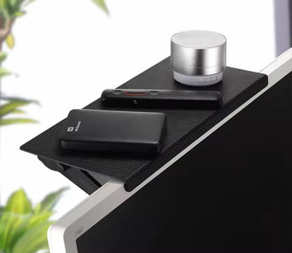 Adjustable TV & Monitor Top Storage Shelf