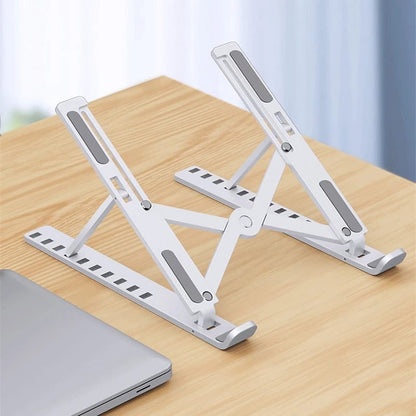 Foldable Metallic Adjustable Laptop Stand