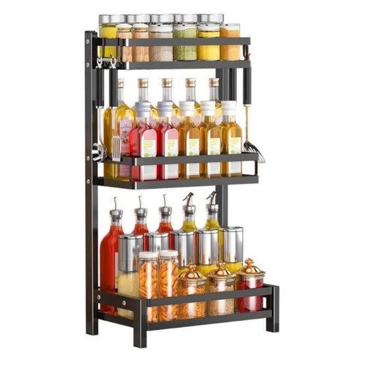 3-Tier Multi-Function Spice Storage Rack