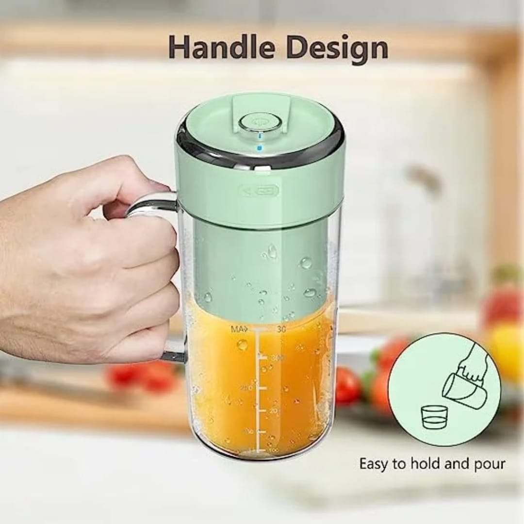 330ml Portable Juice Cup Blender with Straw