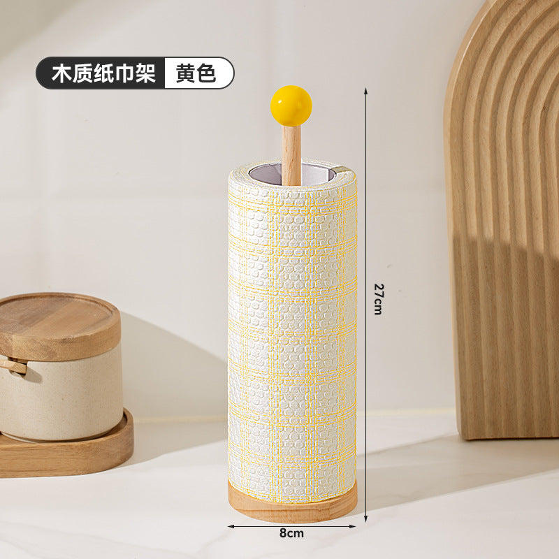 Wooden Kitchen Paper Towel Holder