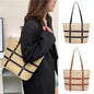 Women's Minimalist Solid Color Tote Bag