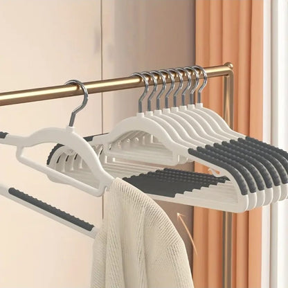 10pcs ABS Clothes Hangers Set