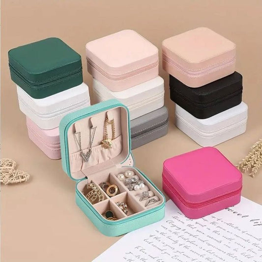 Portable Jewelry Travel Case Organizer
