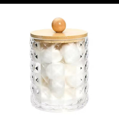 Diamond-Shaped Acrylic Earbud / Multipurpose Organizer