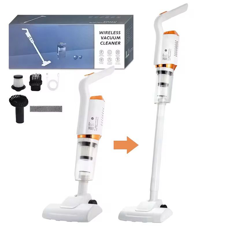 120W Wireless Rechargeable Car & Home Vacuum Cleaner – 3-in-1