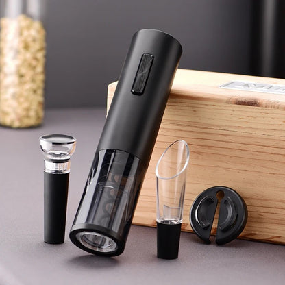 Electric Wine Opener 4-in-1 Gift Set