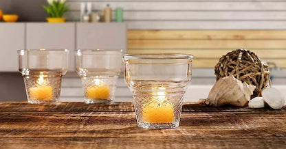 Set of 3 Pasabahce Minicornet Ice Cream Cups