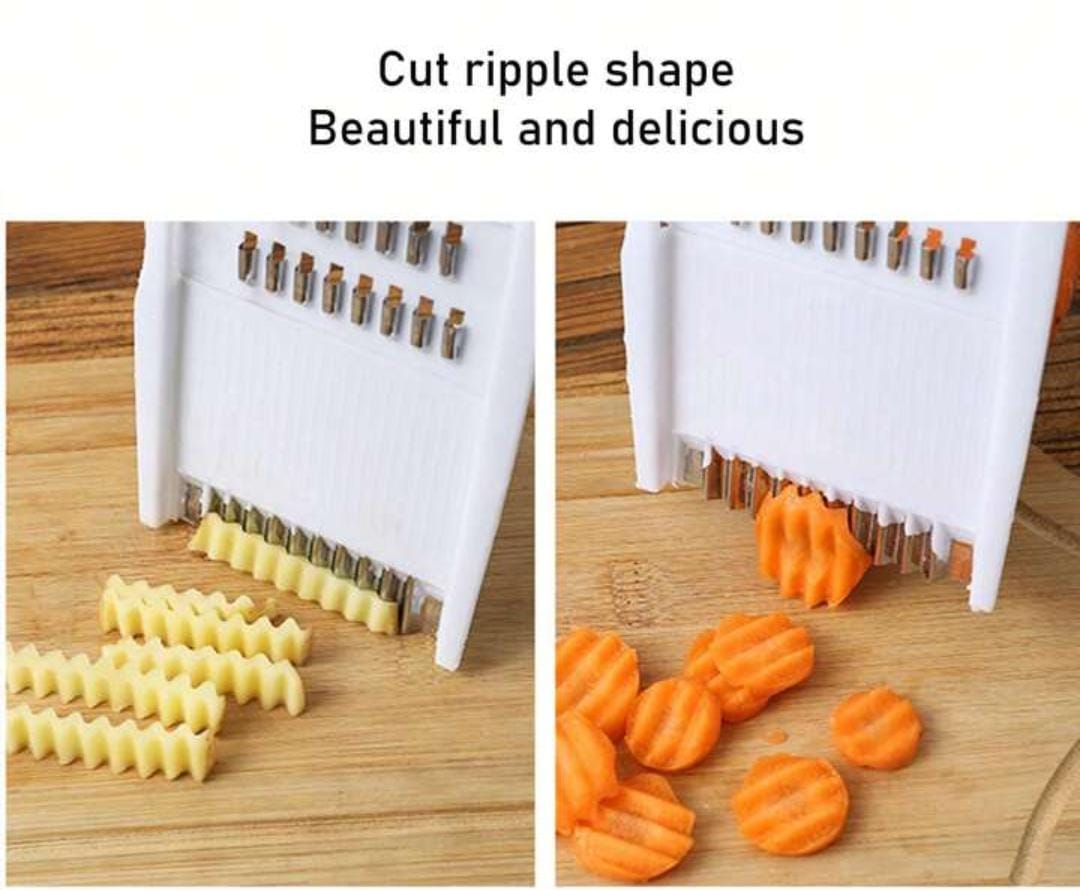 5-in-1 Manual Multi-Functional Vegetable Slicer & Grater