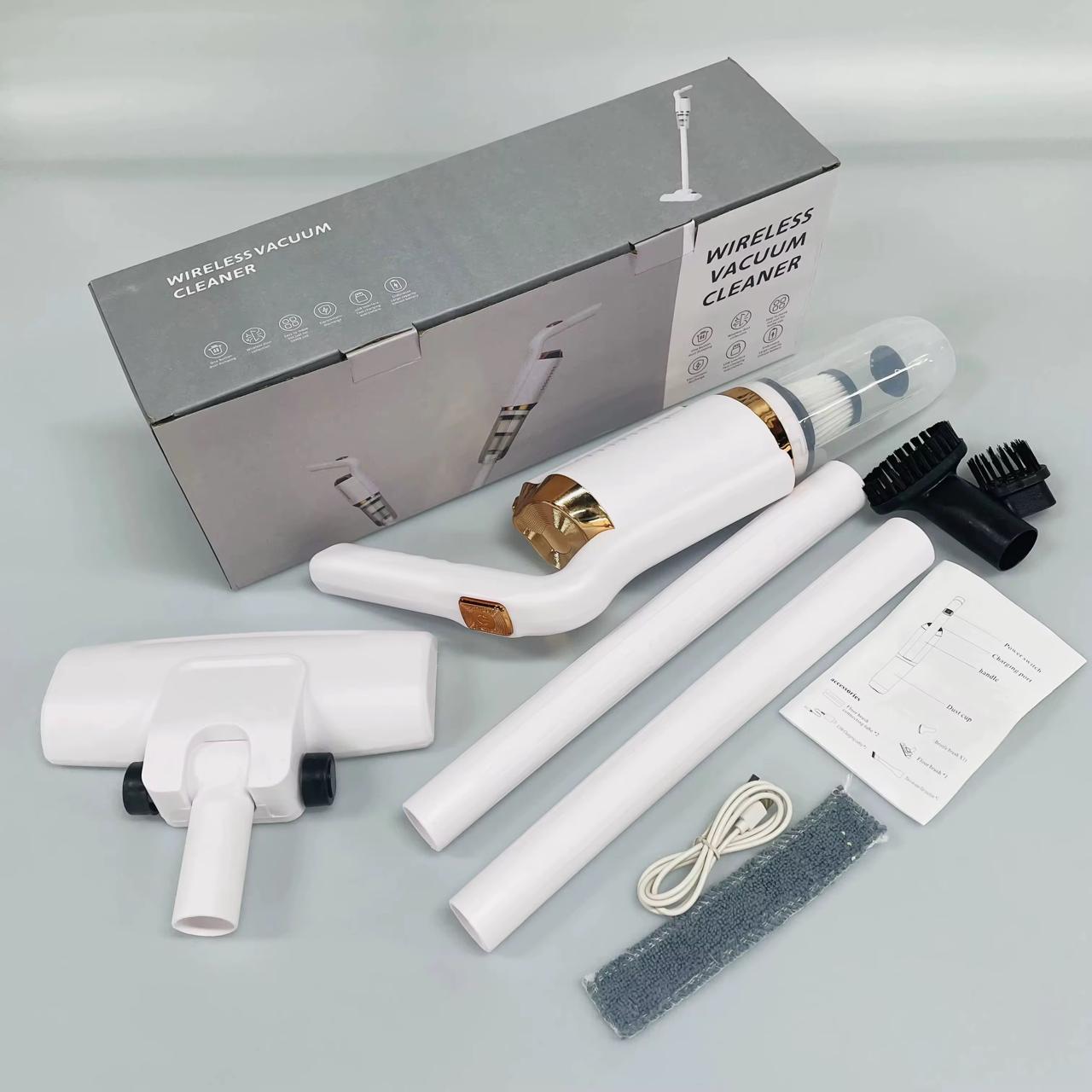 120W Wireless Rechargeable Car & Home Vacuum Cleaner – 3-in-1