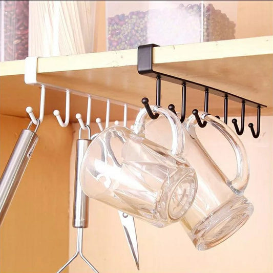 Under the Shelf Multi-purpose Hooks