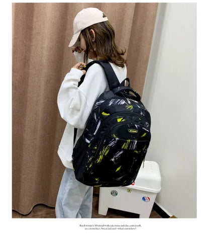 Geometric Pattern School Bags