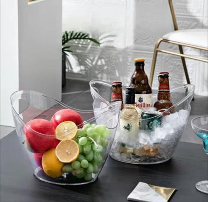 Portable Acrylic Ice Bucket