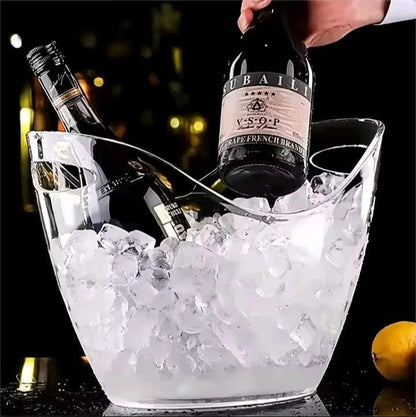 Portable Acrylic Ice Bucket