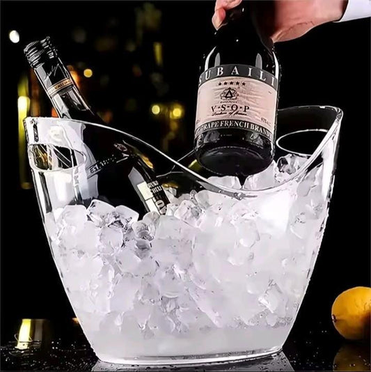 Portable Acrylic Ice Bucket