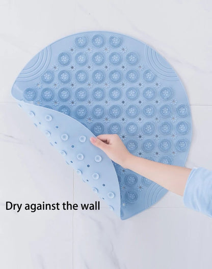 Bathroom Non-Slip TPR Circular Bath Mat