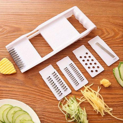 5-in-1 Manual Multi-Functional Vegetable Slicer & Grater