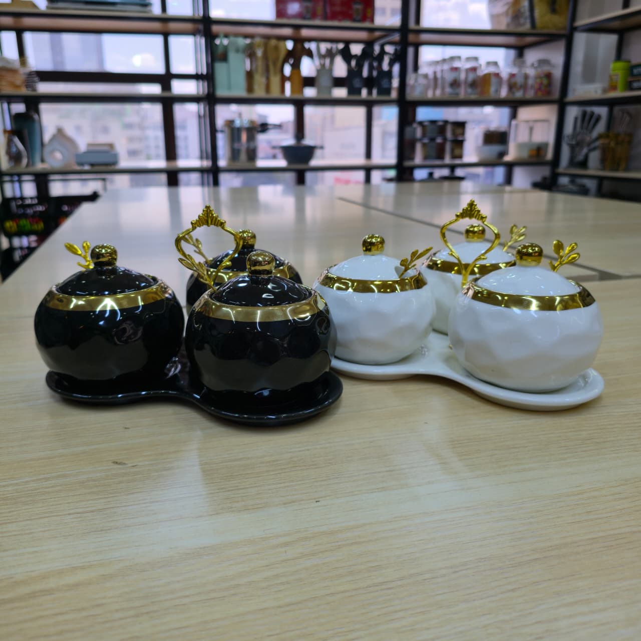 Nordic Luxury Ceramic Seasoning Jars