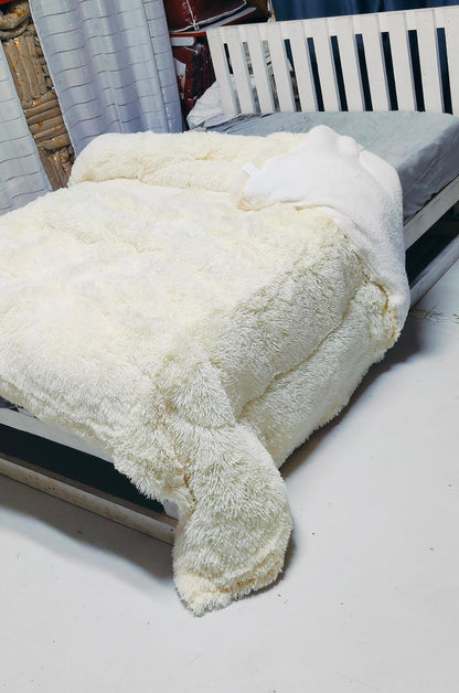 Single Velvet Plush Fluffy Duvet