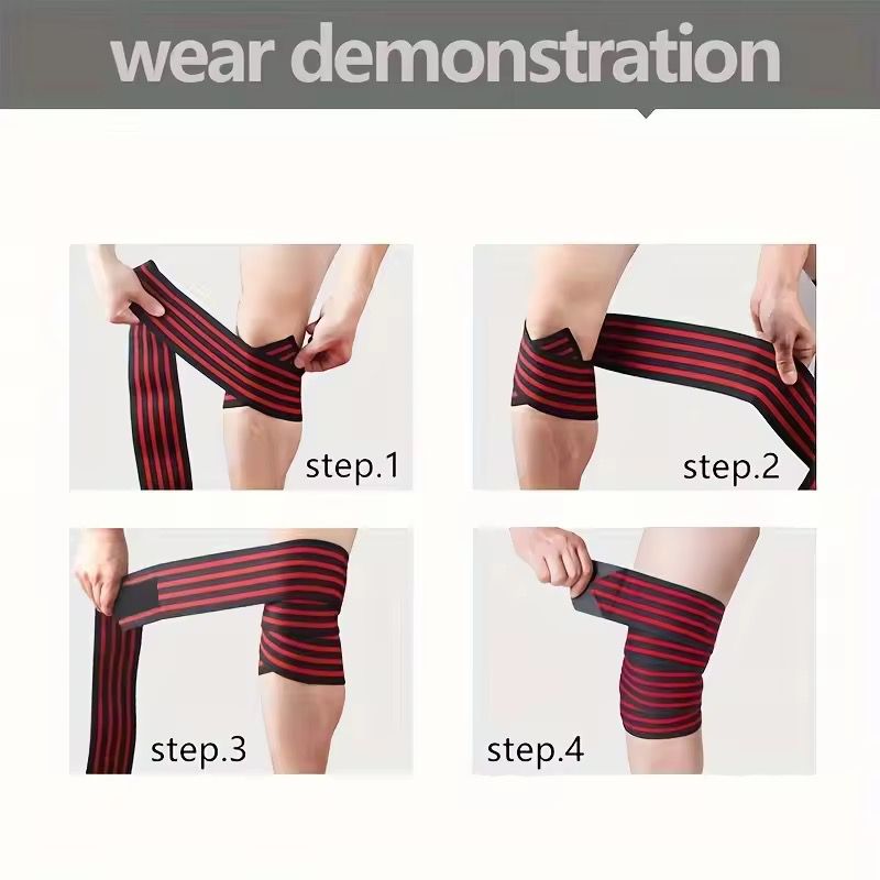 Elastic Knee Wraps