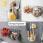 Multi-Purpose Wall-Mounted Kitchen Organizer & Tissue Holder