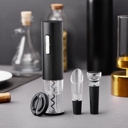 Electric Wine Opener 4-in-1 Set