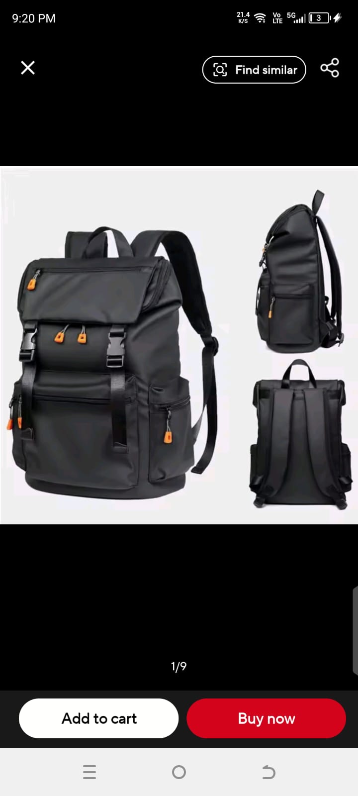 Travel Backpack / Cabin Bag