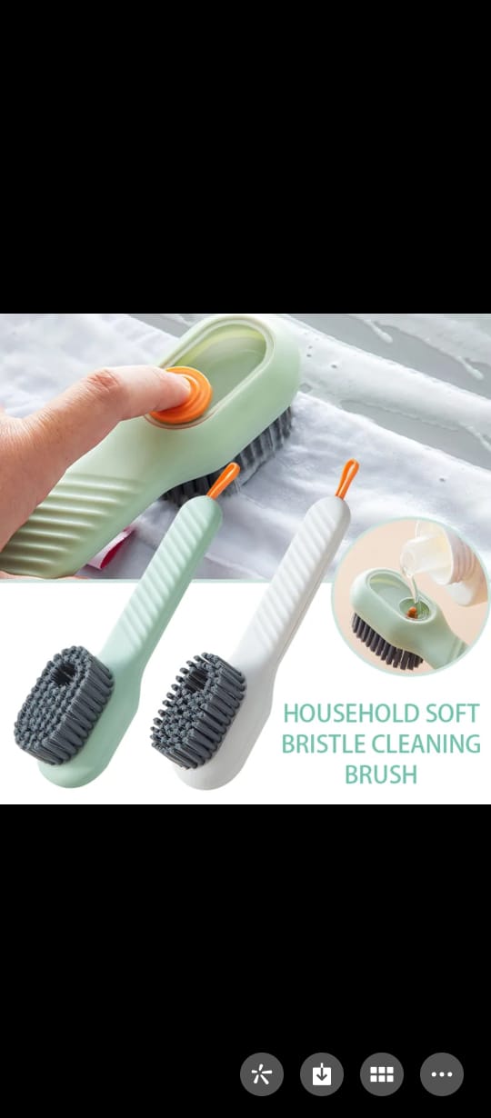 Multifunction Soft Bristled Cleaning Brush