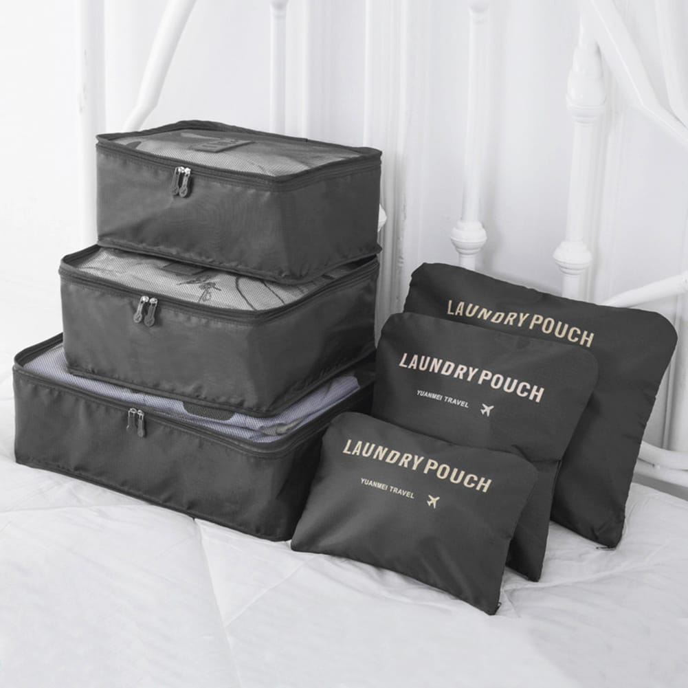 6pcs Set Luggage Travel Organizers for Suitcase