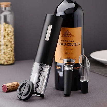 Electric Wine Opener 4-in-1 Set