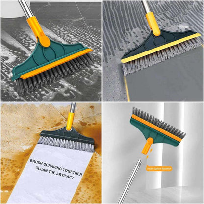 3-in-1 Floor Scrubbing V-Shaped Brush