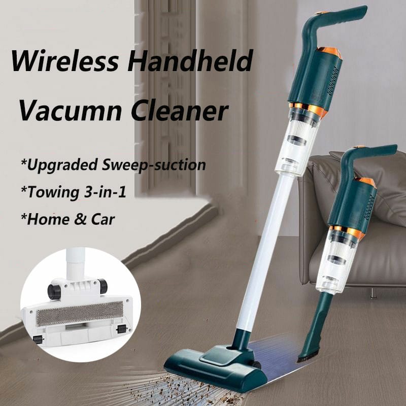 120W Wireless Rechargeable Car & Home Vacuum Cleaner