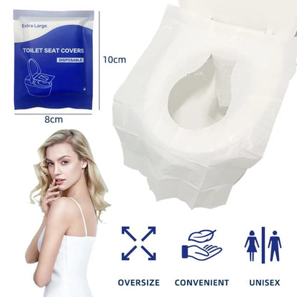 10pcs Set Disposable Toilet Seat Covers