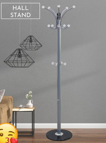 Heavy Duty Metallic Coat Stand – Multi-Purpose Hanging Rack