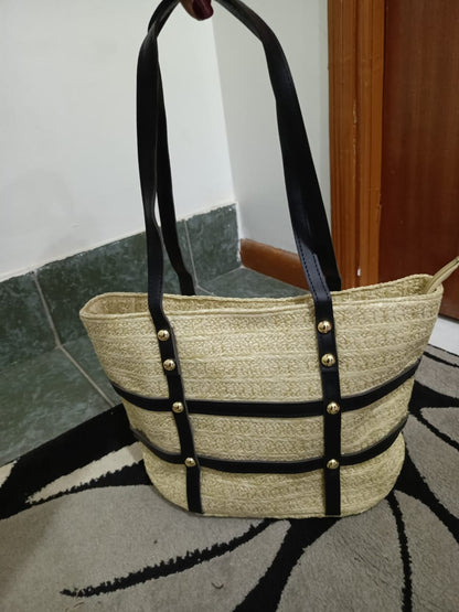 Women's Minimalist Solid Color Tote Bag
