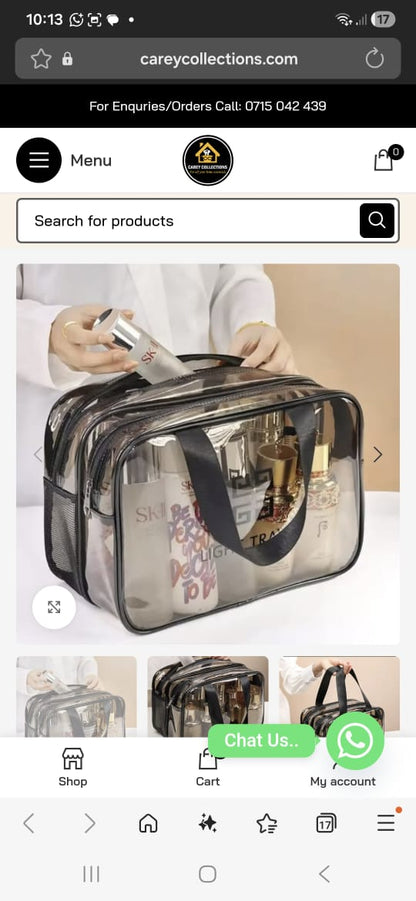 Travel Portable Cosmetic Bag