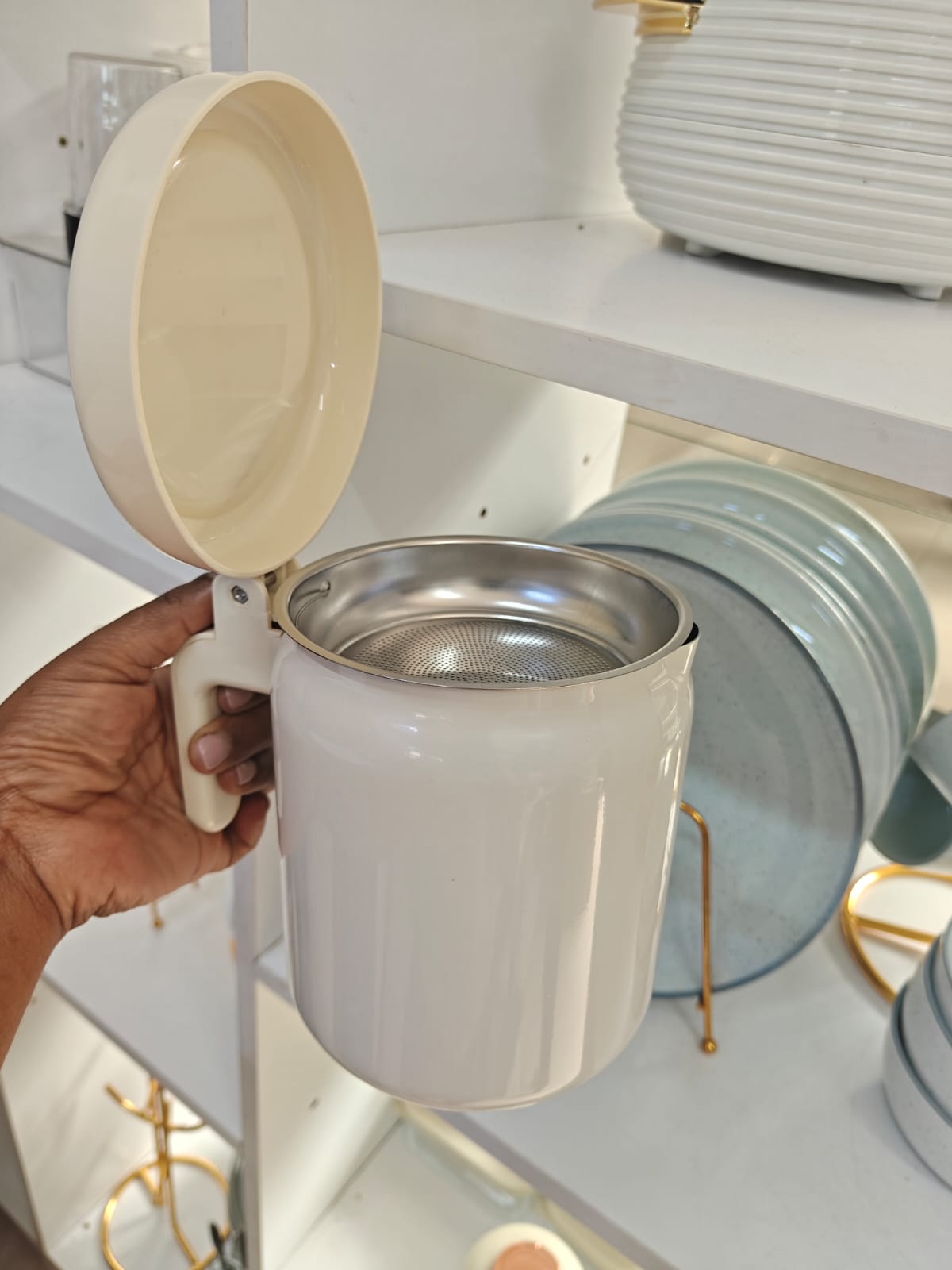 1.7L Stainless Steel Oil Filter