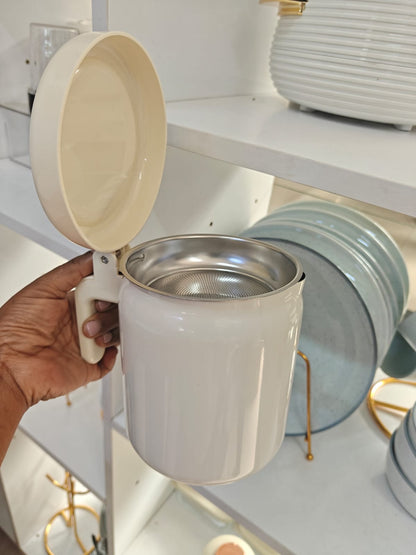 1.7L Stainless Steel Oil Filter