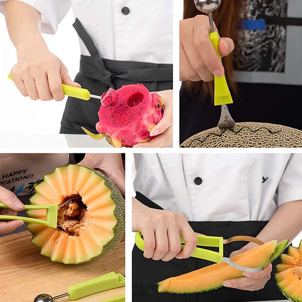 4-in-1 Watermelon Slicer & Fruit Cutter