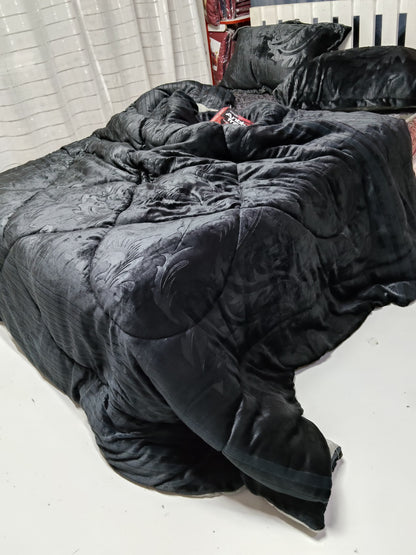 Heavy Woolen Fleece Duvet Set