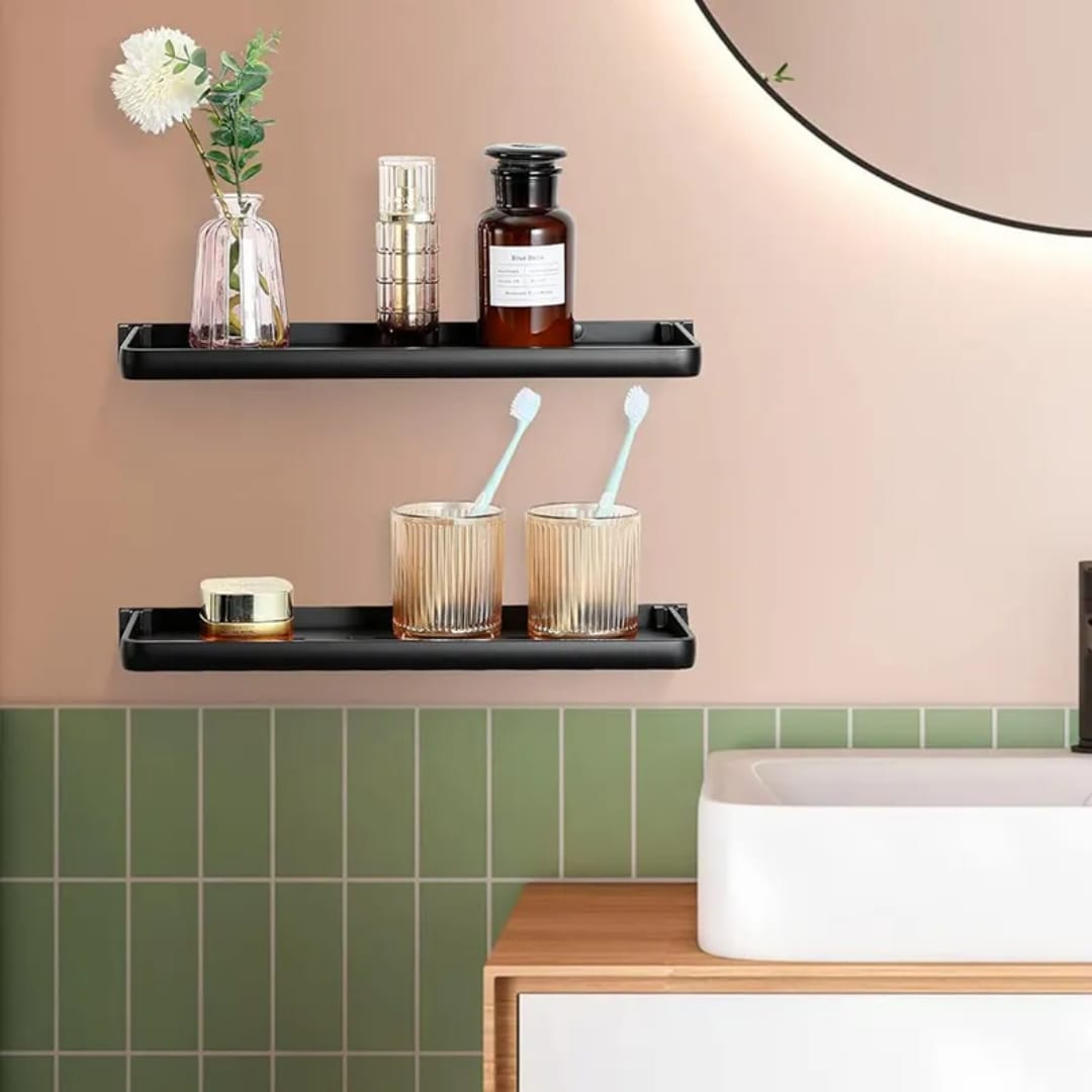 Foldable Space-Saving Shower & Wall Rack