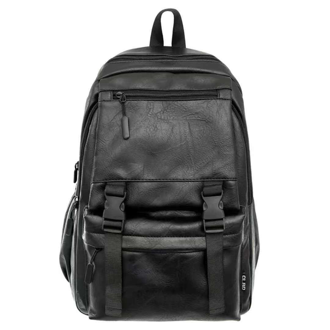 PU Leather Laptop Backpack